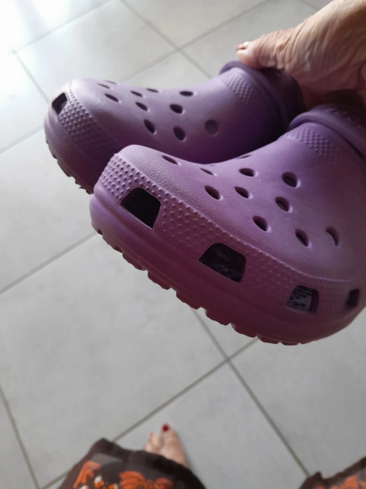 Crocs violettes - Pointure 36/38 - Excellent état – photo 7